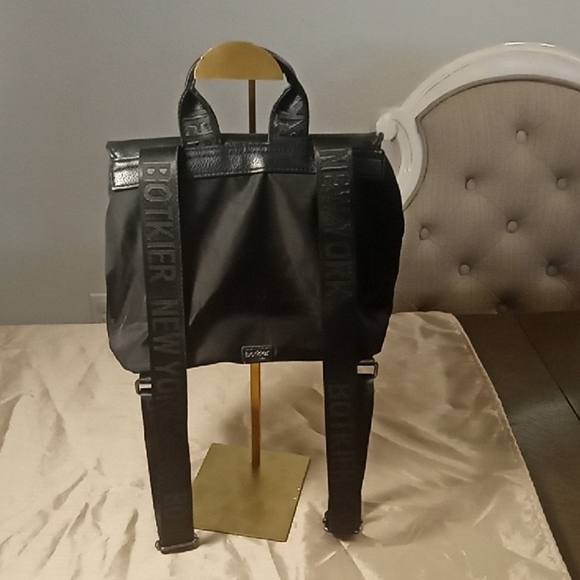 Botkier Black Backpack Structured Design - Picture 1 of 8